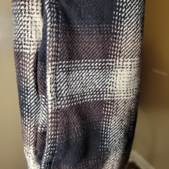 Orvis Heritage Plaid Flannel Shirt Jacket Mens Medium Button Up With Pockets - Picture 5 of 5